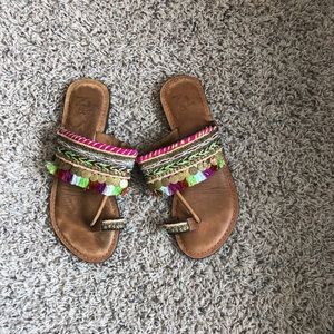 Anthropologie sandals, size 7